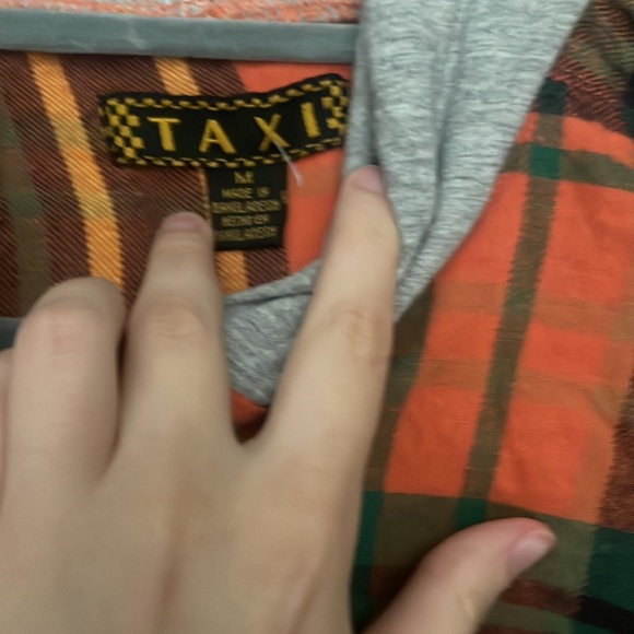 Taxi flannel with a hood - Picture 4 of 8